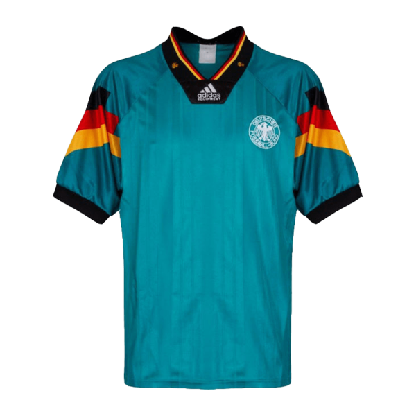 Men's Retro 1992 Germany Away Soccer Jersey Shirt Adidas